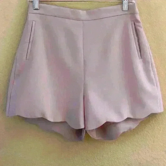 Bishop + Young Scalloped Edge Shorts In Divine Size Medium New Without Tags! - Picture 3 of 6